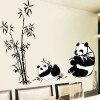 Panda and Bamboo Wall Sticker